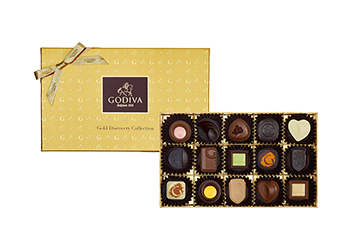 Gold Discovery Chocolate Gift Box 15pcs