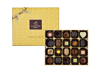 Gold Discovery Chocolate Gift Box 20pcs